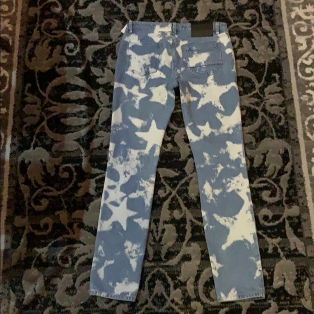Givenchy Star Bleached Denim Jeans - Picture 5 of 13